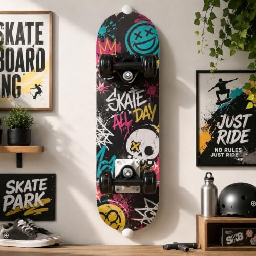 NANGOPOP Minimalist Skateboard Wall Hanger