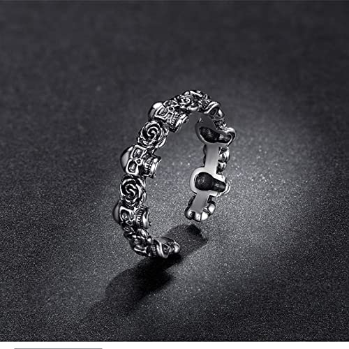 Bagues argent sterling 925 ciselées bijoux ouverts de haute qualité