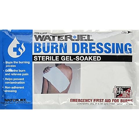 Water Jel Emergency Burn Dressing, 8" x 18" Cover