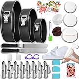 ✅ Range of Premium Cake Decorating Supplies: Once baked, cake decorating is the next important step in your cake-mastering journey. This 168pcs set apart from cake pans includes a large variety of essential cake decorating tools such as Icing Tips, S...