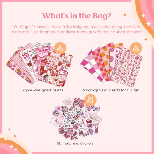 Inserts pour liseuse électronique autocollants scrapbooking et accessoires de décoration - 3