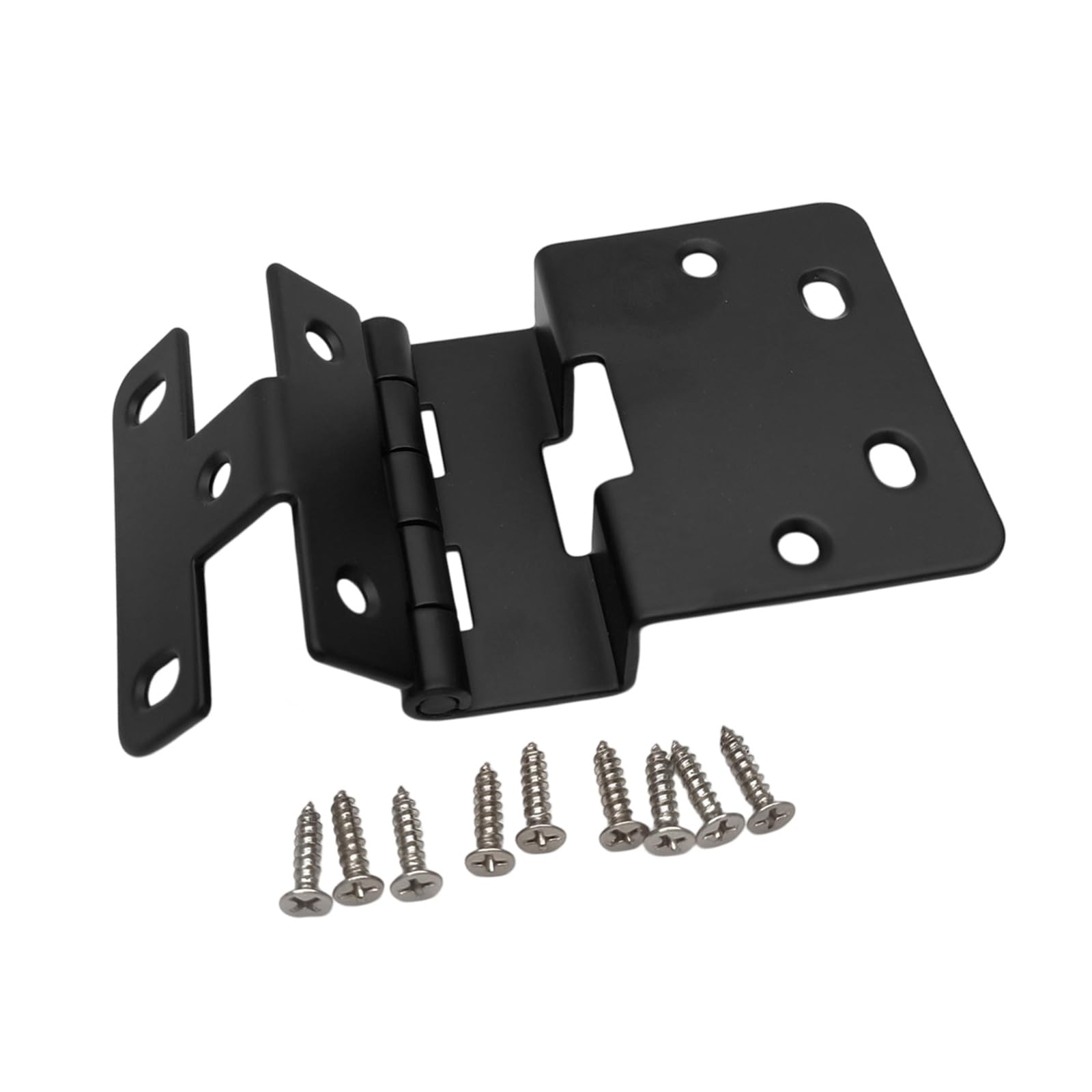 270° Full Rotation Metal Institutional Hinge Five Knuckles Hinge with Mounting Screws for Hospitals, Schools, Offices Five Knuckles