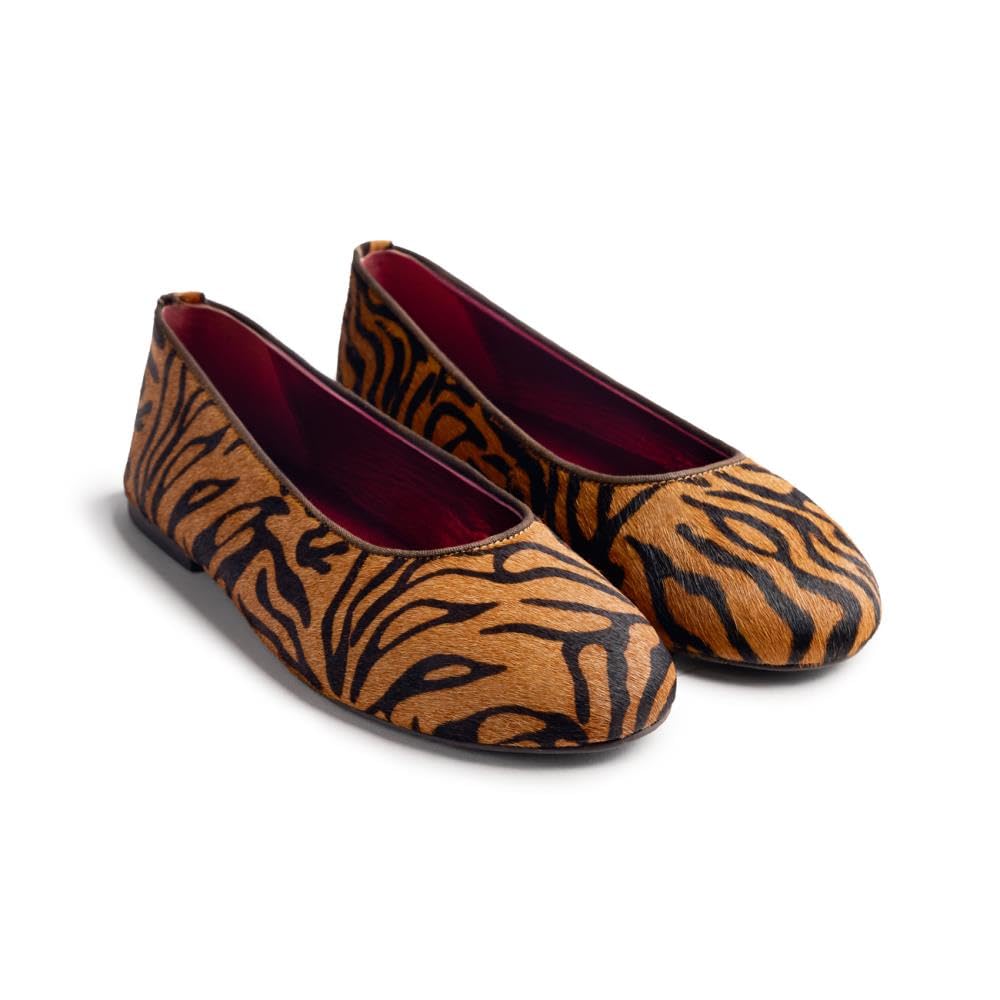 GIOSEPPO CHOKIO, Women's Mary Jane Flat Shoes, Brown, 39 EU, Brown, 7 UK