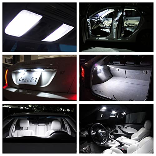 Kit 14 luces LED interiores blancas para Chevy Suburban 1992-1999 miniatura 4