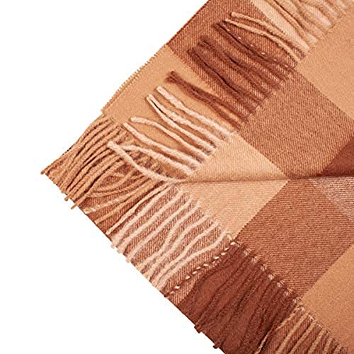 Écharpe alpaga bébé camel comme un cocon de douceur naturelle