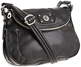 Marc by Marc Jacobs D3 Tt Natasha Shoulder Bag,Black,One Size