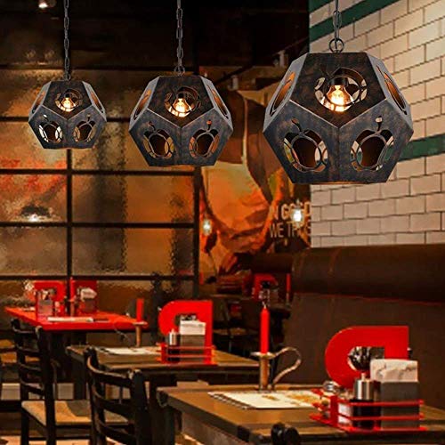 Lowering the lantern A chandelier Vintage Industrial Pendant Lamp, Chandelier Antique Steampunk Metal Hanging Lamp LOFT Creative Restaurant Bar Cafe Hollow Ceiling Light E27 Socket lowering the lante steampunk buy now online Lowering the lantern A chandelier Vintage Industrial Pendant Lamp, Chandelier Antique Steampunk Metal Hanging Lamp LOFT Creative Restaurant Bar Cafe Hollow Ceiling Light E27 Socket lowering the lante steampunk buy now online