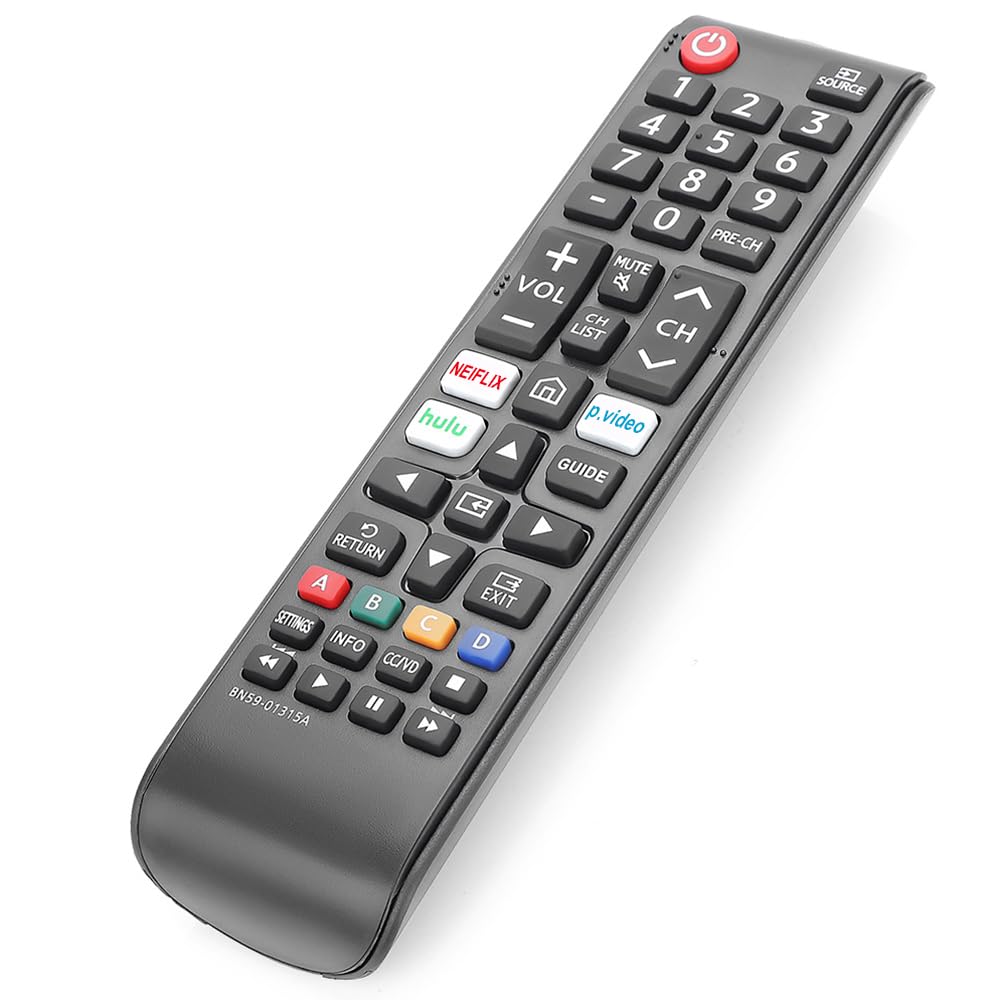 for Samsung-Smart-TV-Remote-Replacement, Universal for All Samsung TVs (BN59-01315A)