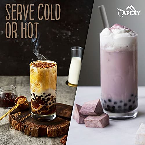 Apexy Premium Bubble Tea Powder Mix, 15.87 Oz, Taro Bubble Tea thumb #3