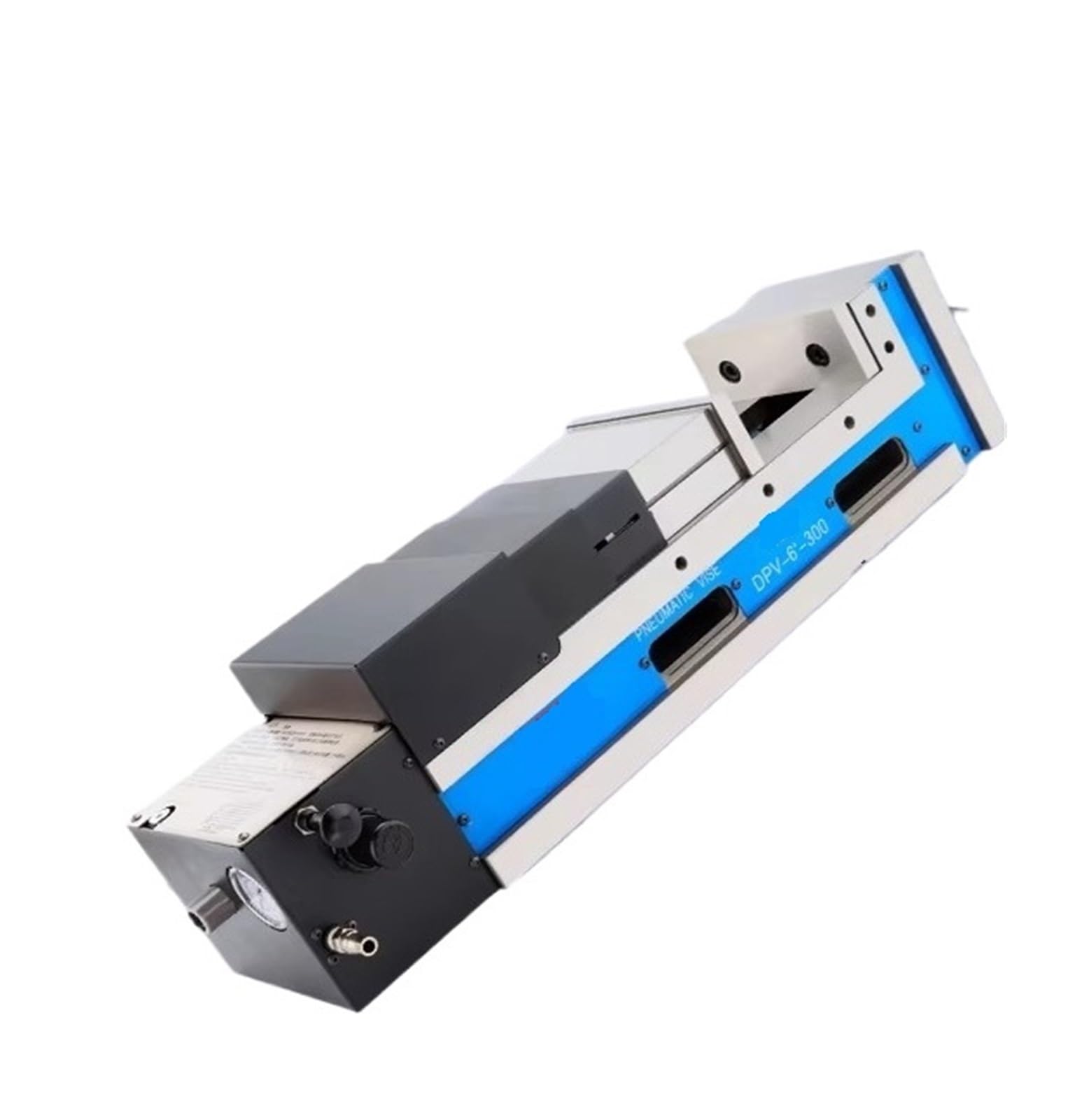 Pneumatic Hydraulic Vice - 5/6 Inch Double Force Table Vice for Machining Center(DPV-5in 150)