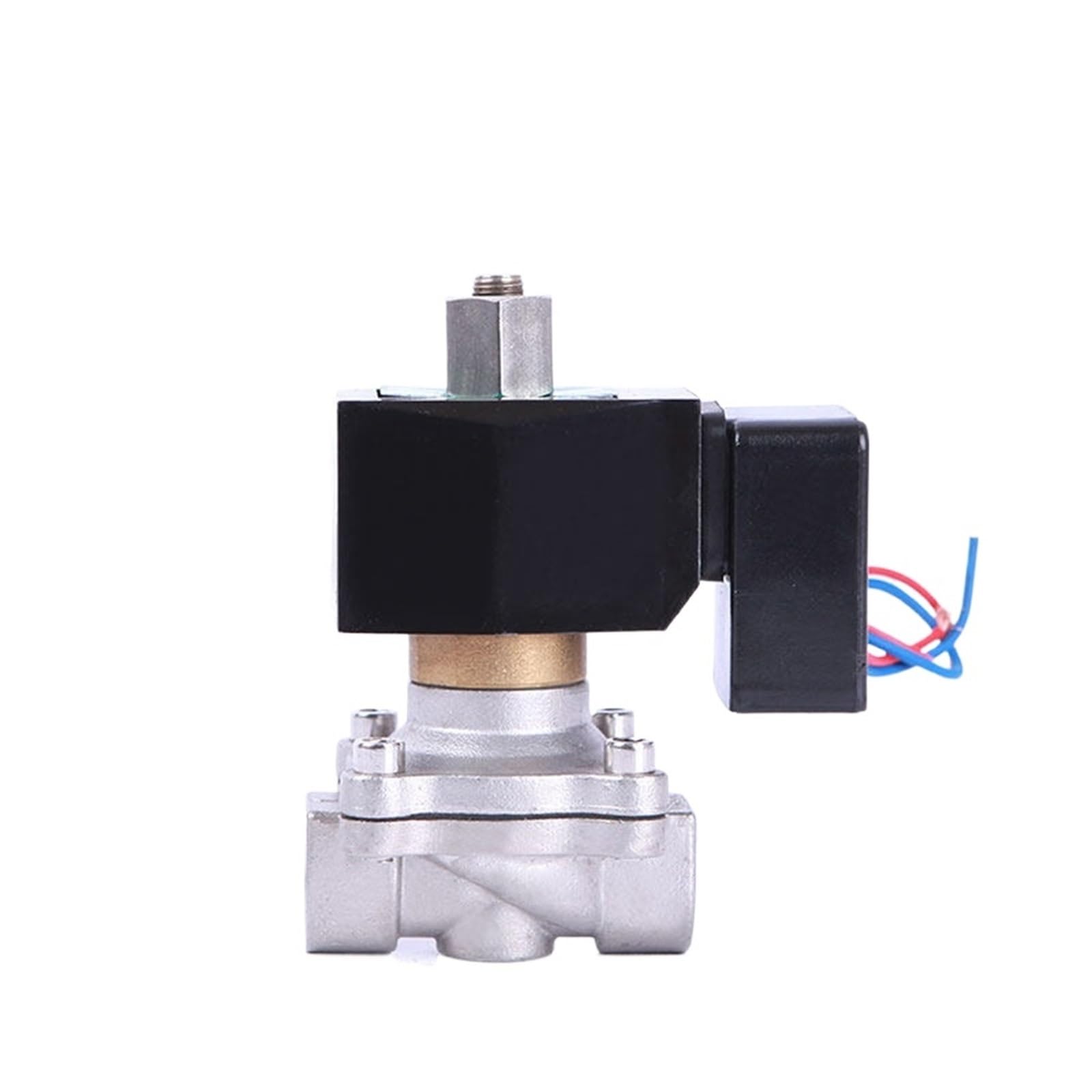 Électrovanne 1/2 12v inox normalement ouverte sans surchauffe