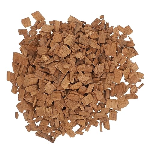 DECHOUS 1 Pack Oak Chips Wine Making Equipment French Oak Wood Chips Wine Brewing Supplies Wine Making Supplies French Oak Cubes Home Brewing & Wine Making Barware Cocktail
