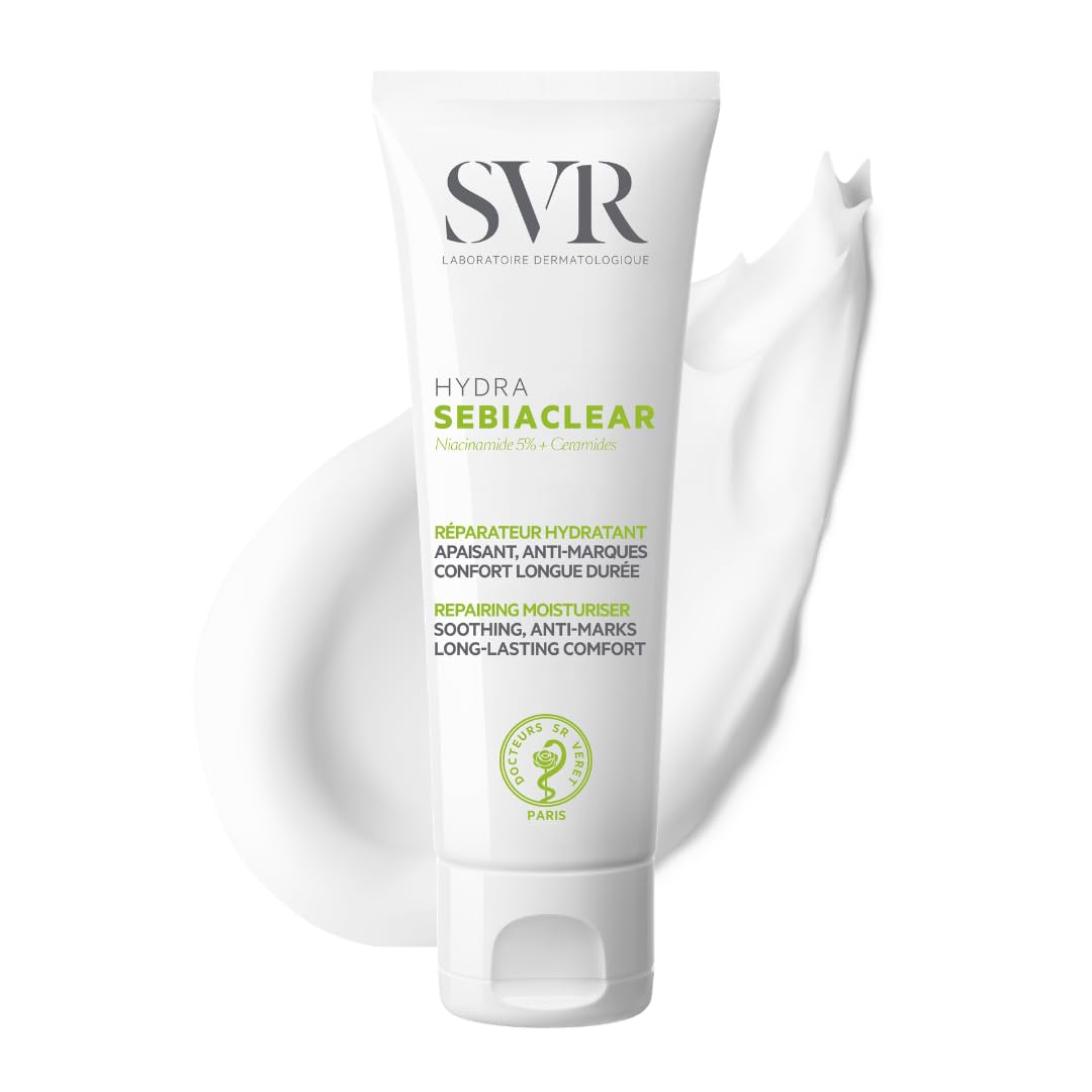 SVR SEBIACLEAR HYDRA Oil-Free Moisturiser for Oily Acne-Prone Skin 40ml