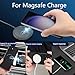 Frameless Magnetic for Wireless Charge Case for Samsung S24 S23 S22 S21 S20 Plus Ultra FE S10 S9 Shockproof Hard Cover,Navy,for Samsung S23 Ultra