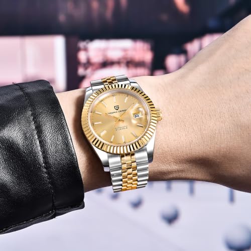 Image of Pagani Design Men's Watch Automatic Watch Japanese Automatic Movement Classic Timepiece Sapphire Crystal 100m Water Resistance Luminous Business Men's Watch