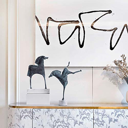 Décoration de bureau contre le stress avec statue abstraite zen - 3