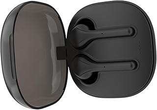 UKCOCO 1 Par De Fones De Ouvido Intra-Auriculares Fones De Ouvido Estéreo Fones De Ouvido Sem Fio Fones De Ouvido Com Estojo De Carregamento Fones De Ouvido Tampões De Ouvido Fones De