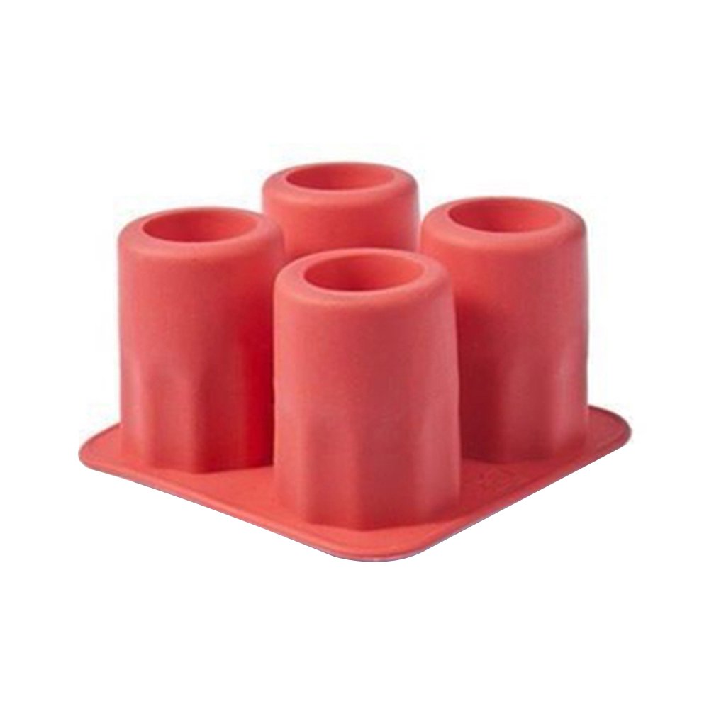 Lot De 2 Moules à Glaçons En Silicone, 4 Cavités, Antiadhésifs, Pour