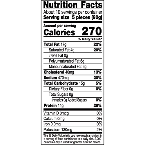 Tyson 10000048151 Fully Cooked Chicken Nuggets, Frozen Chicken Nuggets thumb #6
