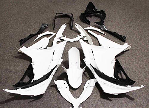 image for PROMOTOR Motorcycle Fairing Kit Unpainted Injection Bodywork for Kawas