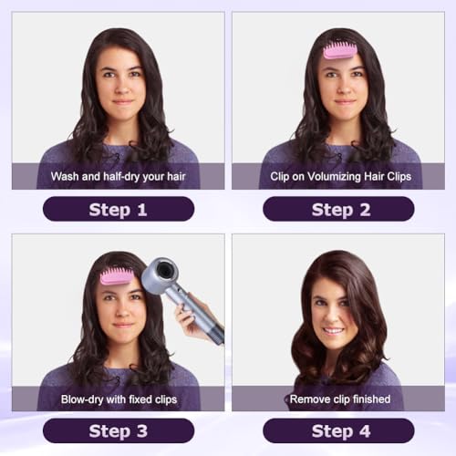 4 pinzas para dar volumen al cabello miniatura 4