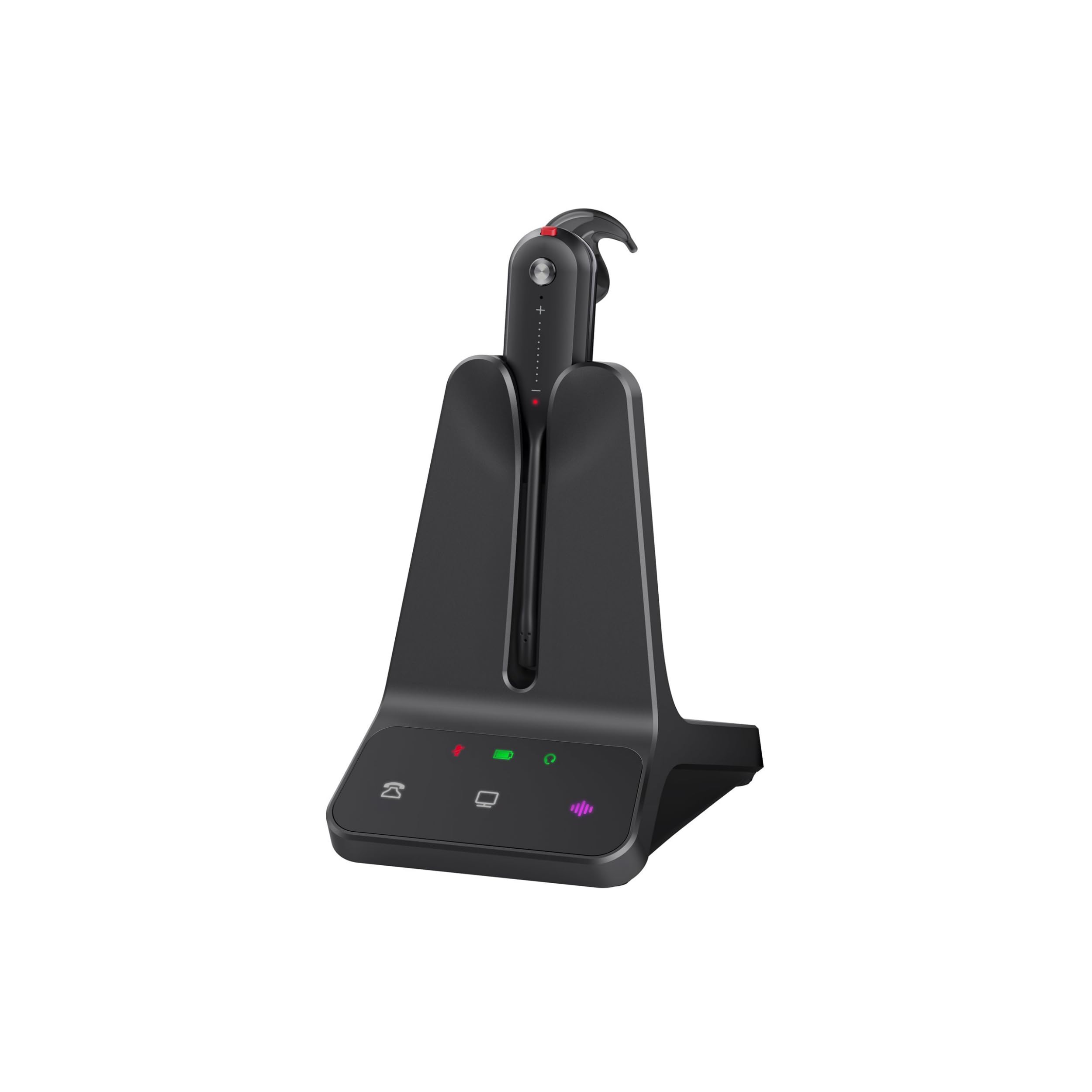 Yealink WH63 E2 UC Auricolare Wireless A clip Musica e Chiamate Nero