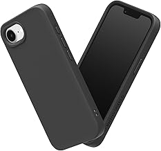 RhinoShield Case Compatible with [iPhone 16e], SolidSuit - Shock-Absorbing & Slim Protective Case with Premium Finish - 3.5 Metre Drop Protection - Black