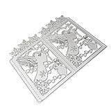 wenjuersty Weihnachtsfee Metall Stanzformen Schablone DIY Scrapbooking Album Stempel Papier Karte Präge Handwerk Dekor