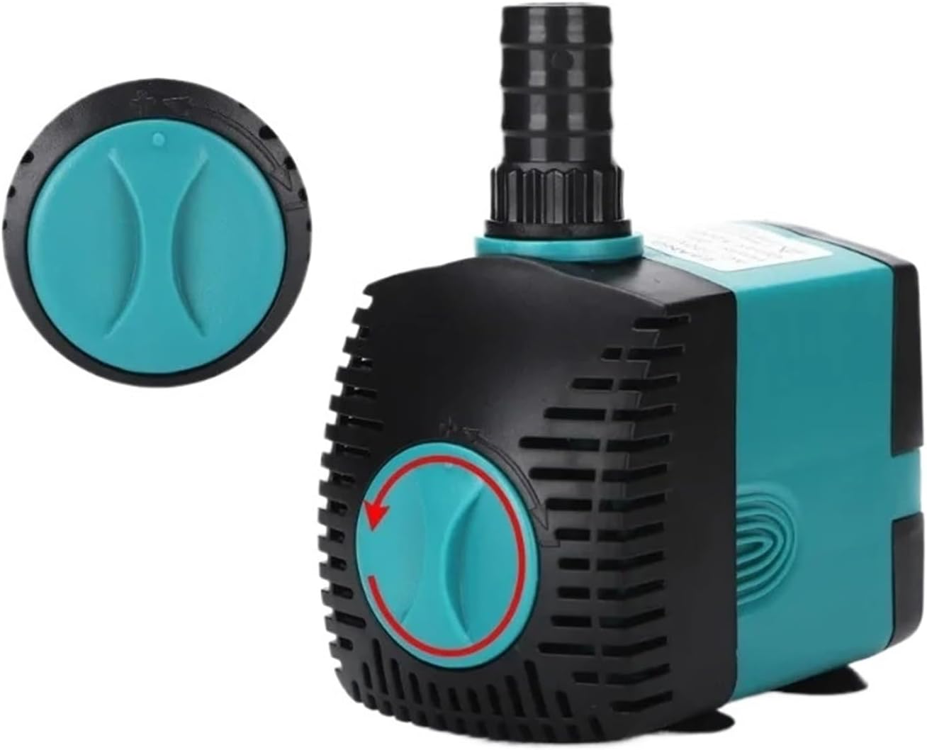 Water Fountain Pump Filter Ultra-Quiet Submersible Pond Aquarium(EU Plug 220V 50HZ,3W)