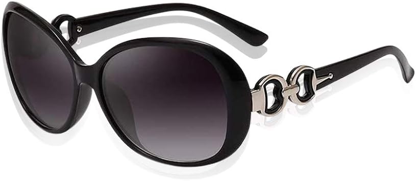 Fashion Women Shades Oversized Eyewear Classic Sunglasses UV400-Black MY#8F