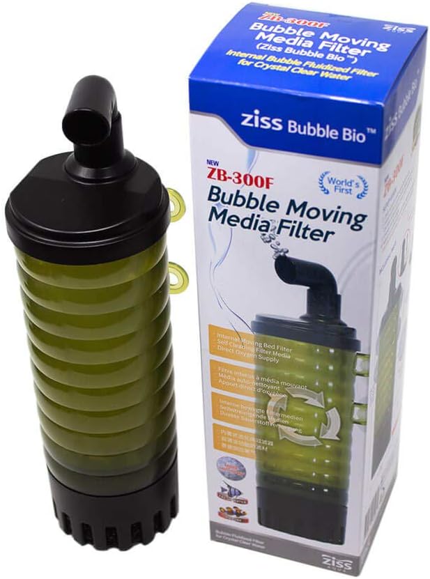 Ziss Aqua Bubble Bio Moving Media Filter For Fish (ZB-300F)