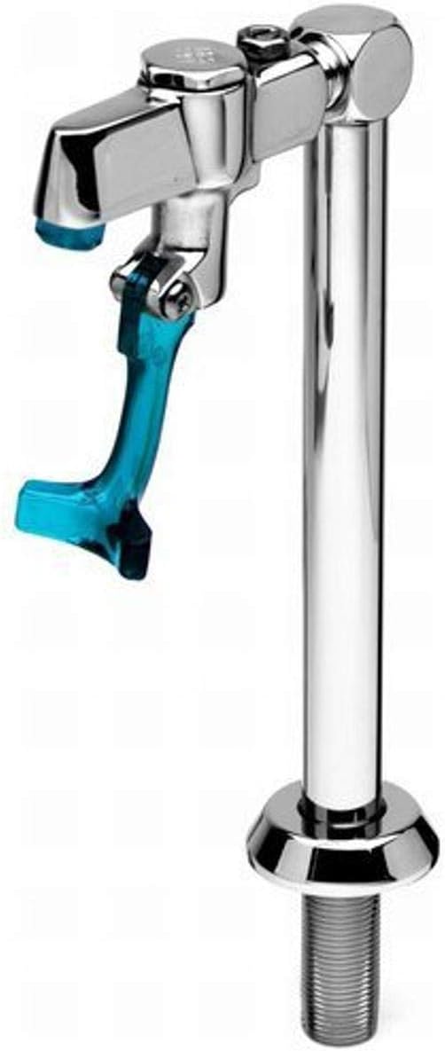 T&S Brass 5GF-12P Glass Filler, 12" Deck Mount Pedestal, 1/2" NPT Male Shank