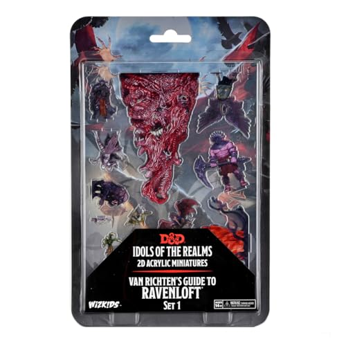 D&D Idols of The Realms 2D Set 1 figurines Ravenloft de collection