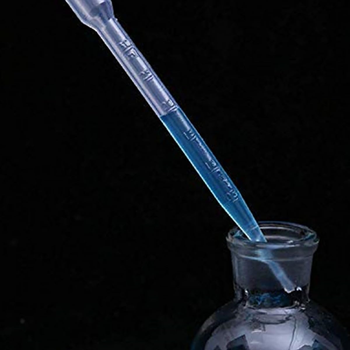 200pcs 3ml Graduated Plastic Transfer Pipettes Disposable Laboratory Droppers for Liquid Measurement and Chemistry Experiments