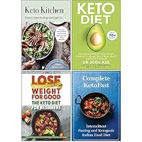 Keto Kitchen, Keto Diet, The Keto Diet for Beginners, Complete KetoFast 4 Books Collection Set