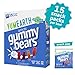 YumEarth Organic Gummy Bears - Fruity Gummy Candy Snack Packs, Gluten Free Snacks for Kids - Allergy Friendly, Non-GMO, No Artificial Dyes - Assorted Flavors, 10.5 oz. (Pack of 15)