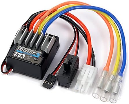 Tamiya 45057 TBLE-02 Brushed and Brushless ESC (Replaces TEU101BK / TEU104BK / TEU105BK) Electronic Speed Controller