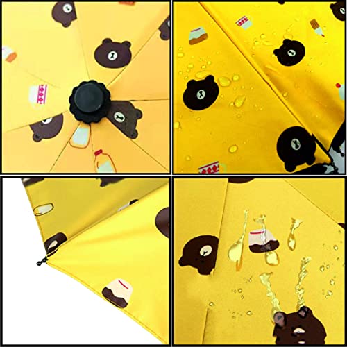 Image of KEKEMI 3 Fold Automatic Sun & Rain Umbrella for Men & Women (Pack of 1)
