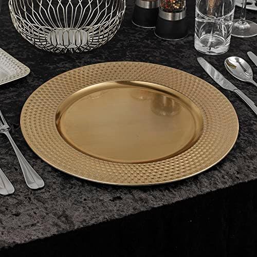 URBNLIVING 33cm Christmas Dinner Charger Plates Placemats Dining Table
