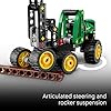 LEGO Technic John Deere 1470H Wheeled Harvester Building Toy for Kids - Heavy Vehicle Playset W/Realistic Suspension & Steering - STEM Toy for Boys & Girls, Ages 7+ - Gift Idea for Birthdays - 42218 #4