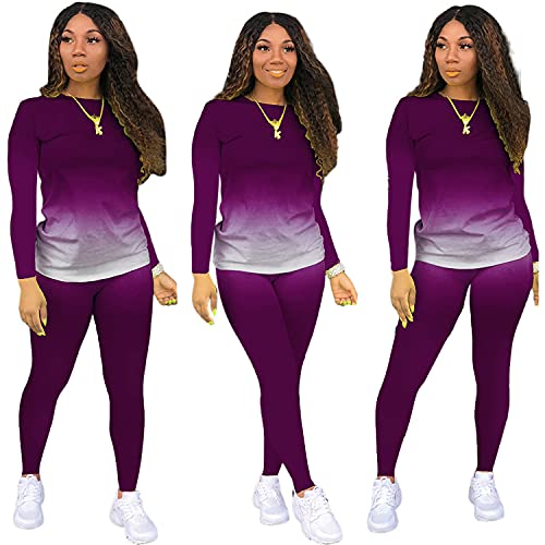 Two Piece Outfits for Women Pants Set Sweatsuit Jogger Sets 2 Piece Outfits Track Suits Lounge Set Long Sleeve3