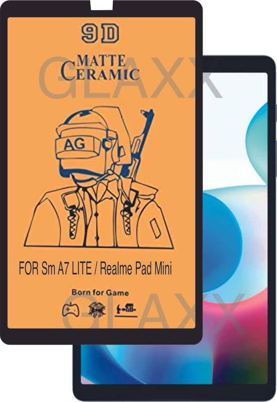 Glaxx Premium Matte Finish Screen Protector for Realme Pad Mini 8.7 inch with Easy Installation Kit (Black) (B0B1G3LM4R) Amazon Price History, Amazon Price Tracker
