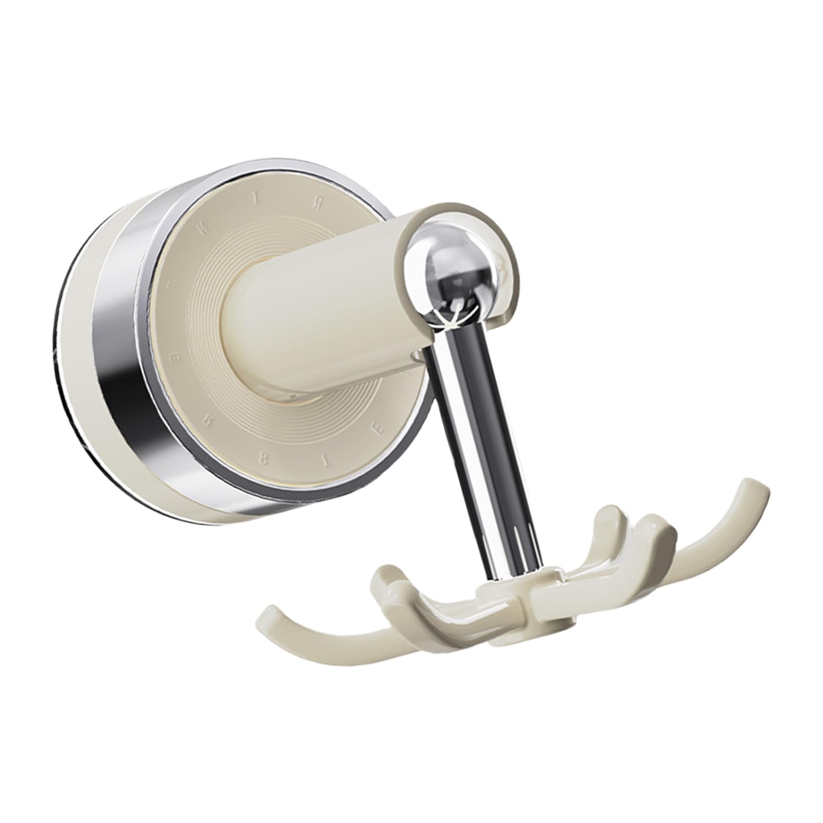 Msioytog Strong ABS 6 Rotating Suction Hook Not Drilling Need Space Saving Kitchen Storage for Kitchen Wall Storage Wall Mounted Hook