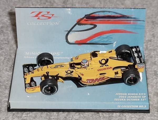 Amazon | TSコレ 1/43 ジョーダン ミニカー EJ12 佐藤琢磨 日本GP 2002