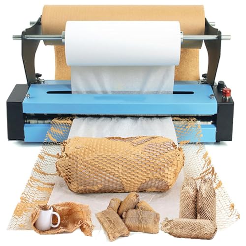 Elektryczna maszyna do rozciągania papieru o strukturze plastra miodu, dozownik papieru o strukturze plastra miodu 50 W, regulacja prędkości 0-25 m/min, tryb automatyczny/pedału nożnego do rzemiosła