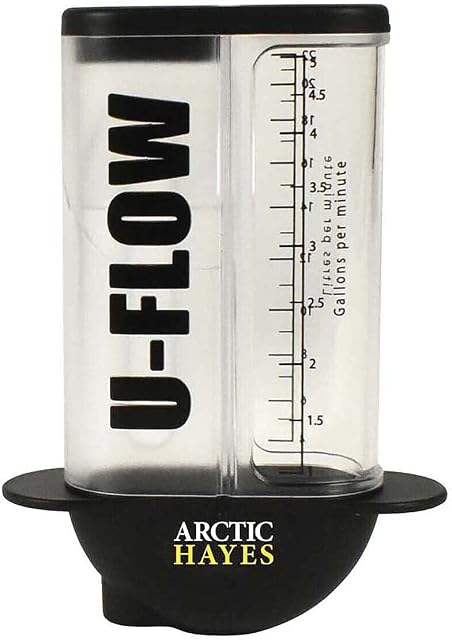 Arctic Hayes 888000 U Flow Water Gauge for Water Flow Measurement