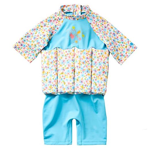 Splash About Kids' UV Sun Protection Floatsuit, Flora Bimbi, 2-4 Years