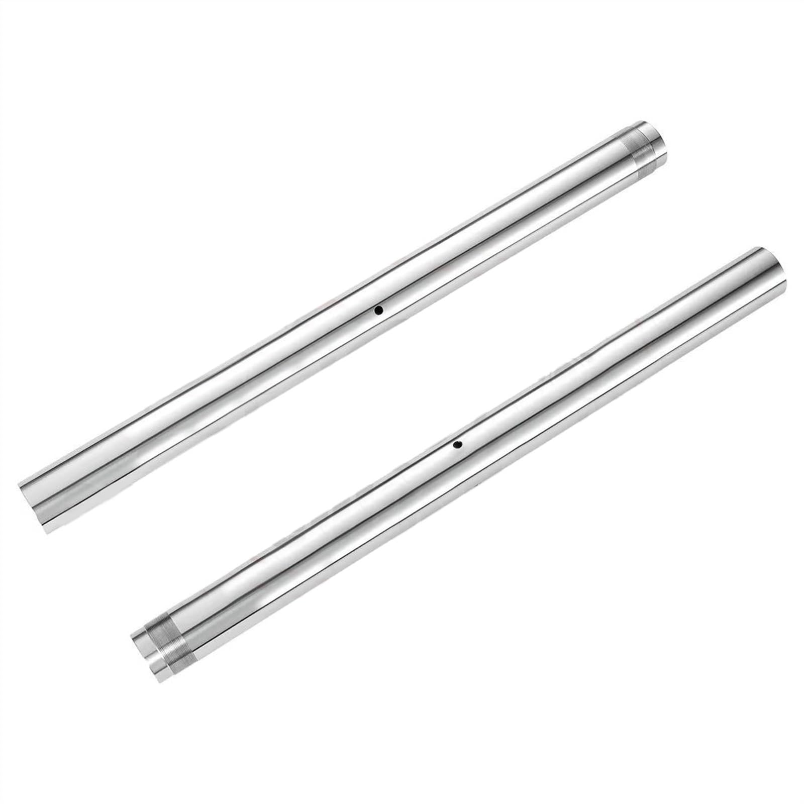 Woodey One Color Front Fork Tubes Inner Pipes Silver Bar Pair For Triumph Daytona 675 2013-2017 2014 2015 2016 41X540mm T2044251