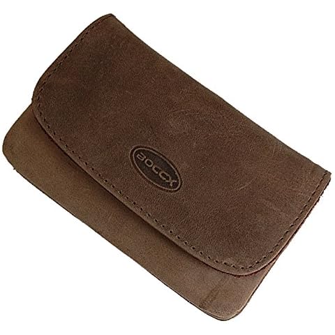 BOCCX GoBago 40011 Small Men's Leather Belt Wallet Mini Purse Cover