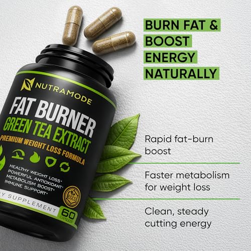 Green Tea Weight Loss Diet Pills for Women & Fat Burner for Men, GLP-1 Activate Weight Loss Supplement with Green Coffee Bean & Raspberry Ketones, Appetite Suppressant & Metabolism Booster - 60 caps. - Image 4